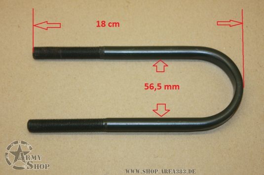 Blattfederbügel Willys MB