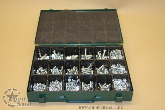 UNF Assortment Kit 529 pieces Steel 8.8 / Grade 5