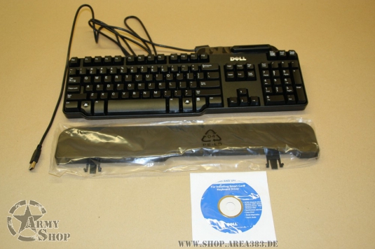 Dell 104-Keys USB Keyboard Mfr P/N 0KW240 EX Army