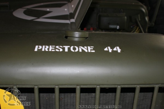 Stencil  PRESTONE 44    (  1 Inch )