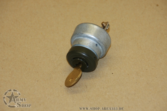 Ignition switch with key