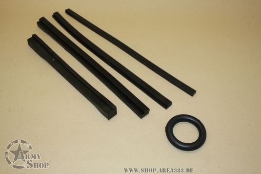 Gummiunterlagen Kit Tank Willys MB