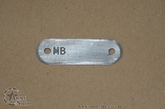PLAQUE IDENTIFICATION CHASSIS EARLY MB 41-43