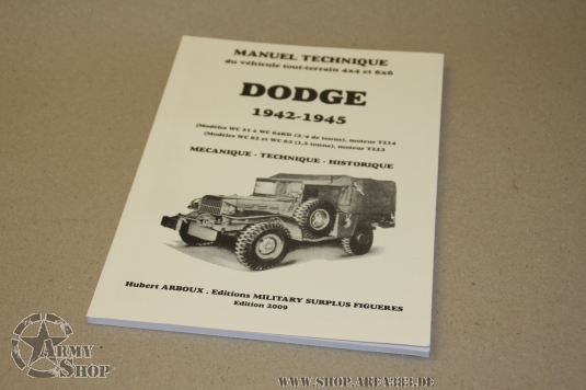 Manual Dodge WC 4X4 WC 51 WC 52