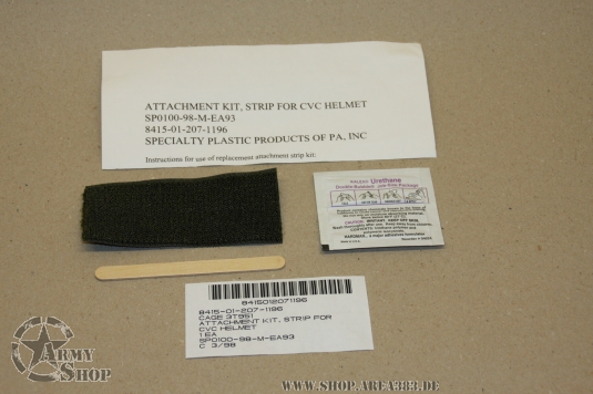 ATTACHMENT KIT,COMBAT VEHICLE CREWMAN'S HELMET