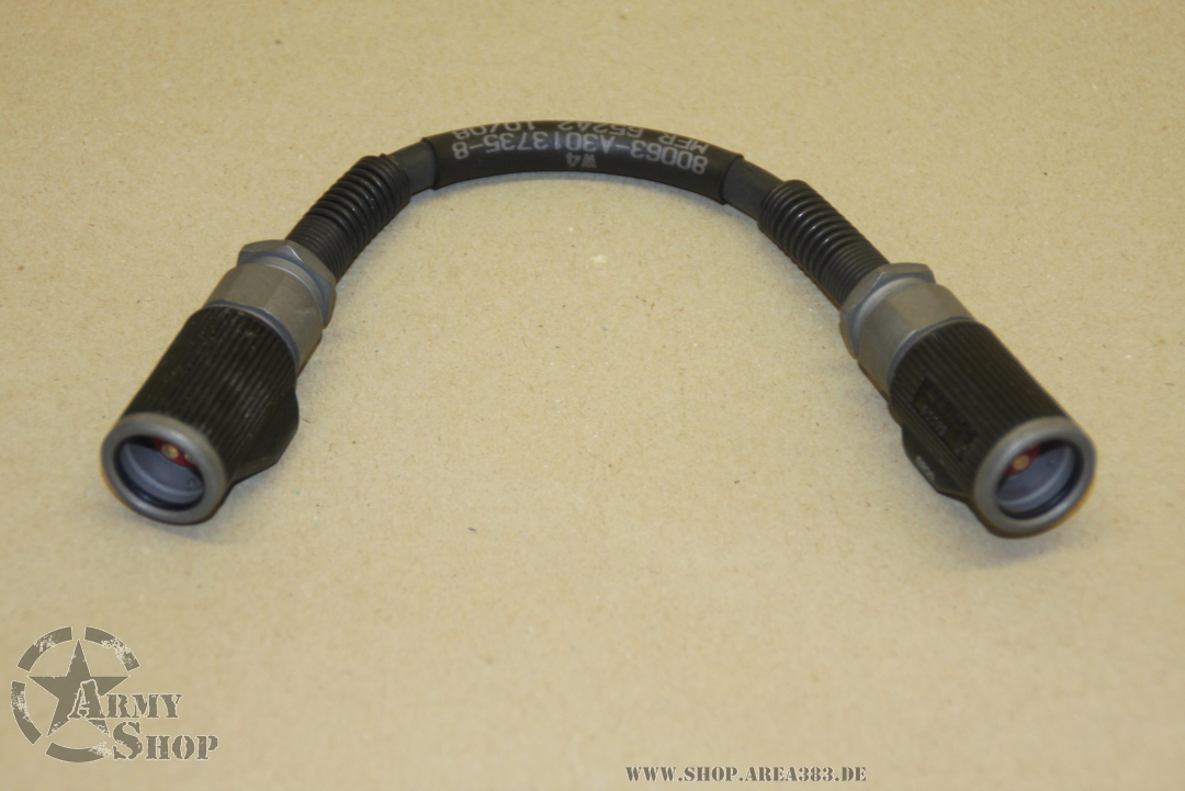 10" Commo Cable w/ 6pin Plugs, for Military Radio or U us