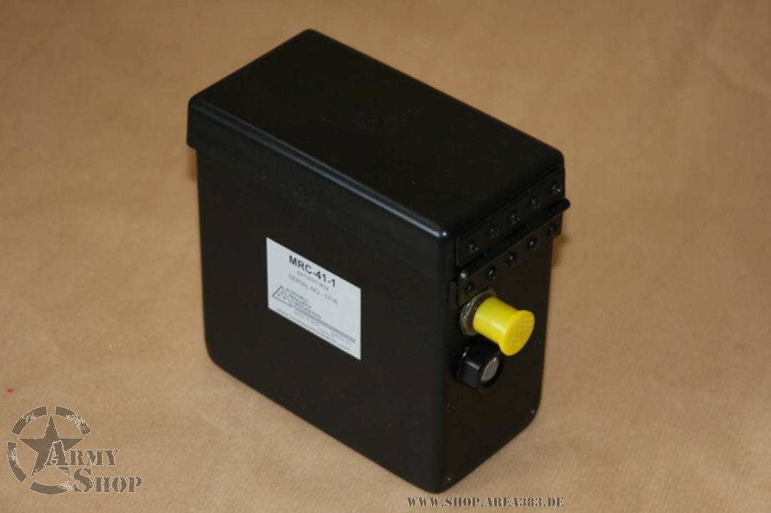 US Army Battery Box MRC411 Aluminium