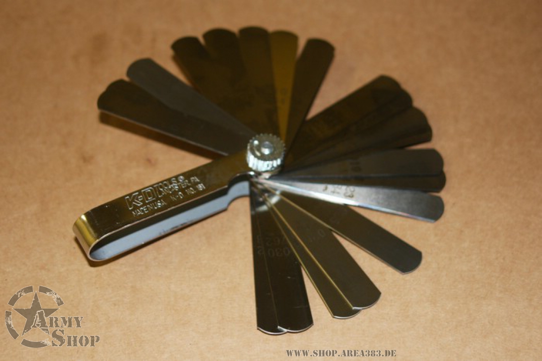 DELUXE FEELER GAUGE MADE IN THE USA