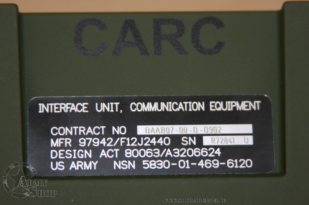 Military Radio Interface Unit NSN 5830014696120