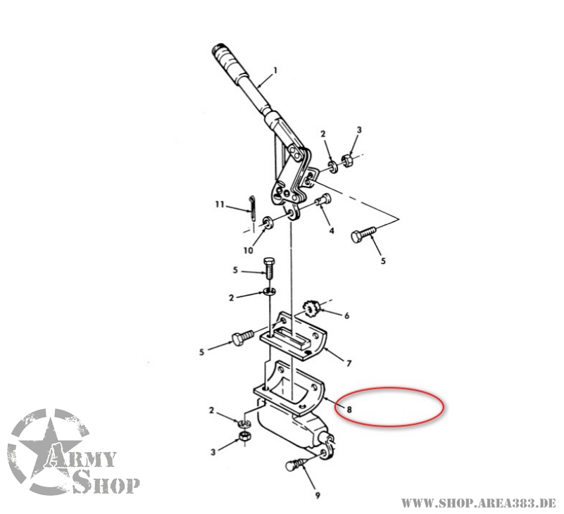 Boot, Parking Brake Lever Hmmwv
