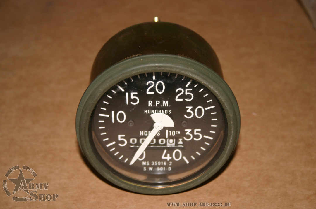 Reo M35 RPM GAUGE Army Truck 2,5 Ton