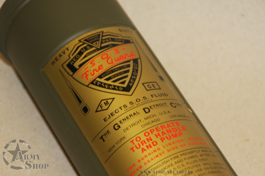 Fire Extinguisher (repro) WW2 Vehicles