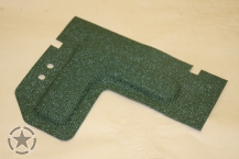 Dämmmatte am Schalthebel HMMWV