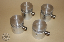 Piston Set Willys MB +040  (without rings)
