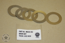 CALE CLINQUANT VILEBREQUIN 5 shims of 0.002 inch.
