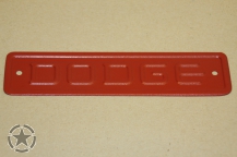 Blechschild Dodge am Kühler