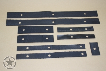 Auflagebänder Kotflügel und Kühlergrill Set