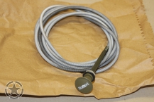 Handgaszug EXTRA LANG   265 cm zink knob