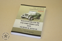 TM 9-803 Willys-Overland MB and Ford Model GPW  241 pages