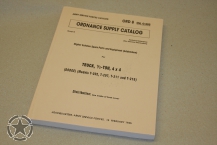 ORD 9 SNL G-758 ~ List of All Service Parts Dodge 1/2 TON