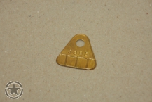 Messing Plakette für Carter Vergaser Type 539S