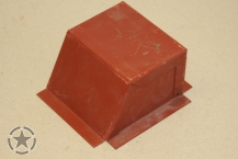 Abdeckblech Stoßdämpfer hinten Willys MB ( rechts )