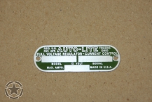 Plate Autolite Regler 12V
