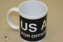 CUP printed US ARMY FOR Official USE ONLY