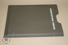 Halterung für den Schmierplan