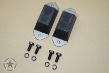 Anschlaggummi KIT mit Schrauben Achse Willys MB