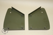 Hip Pad Metal Plates  (pair)