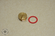 Verschlusschraube Carter Vergaser (beim Siebeinsatz)