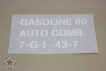 Lackierschablone JERRYCAN 1