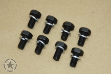 Schraubenset Befestigung Abstreifer Halbkugel  (F)