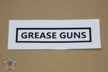 Sticker GREASE GUNS