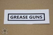 Aufkleber GREASE GUNS