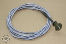 Choke Zug späte Ausführung (152 cm) Plastic knob