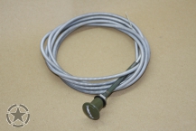 Handgaszug EXTRA LANG 265 cm Plastik knob