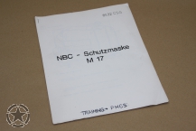 Manual M17 US Protective GasMask