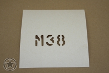 Stencil M38 1 Inch