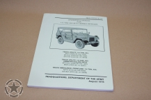 1969-1978 Jeep M151 Owner's Manual Reprint