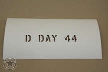 Schriftschablone D DAY 44, 1 Inch