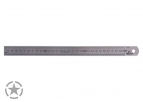 Biegsames INOX-Lineal 0-300mm