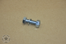 Fixing screw clip handbrake cable