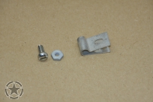 Kabelclip am Kotflügel (Tarnlampe)