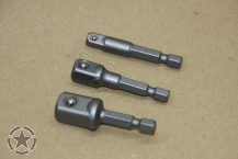 Kraftbit-Steckschlüssel Adapterset - 3 tlg.