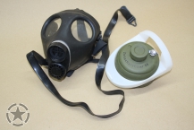 gas mask with filter  only for decoration purposes