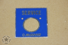 Plate EMERGENCY 26 mm Bohrung