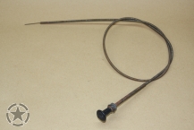 Hand Throttle Cable (plastic knob)  1,10 m