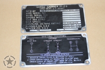 Plate Set Weasel M29